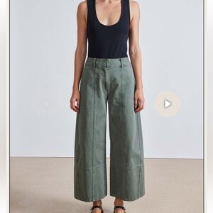Apiece Apart Forest Green Cargo Pants